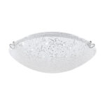 Eglo 34043 İç Mekan " Dotorbe " Beyaz Renk Dökme Çelik Duvar / Tavan Lambası Ip20 Led Max: 12W  Çap: 30 Cm