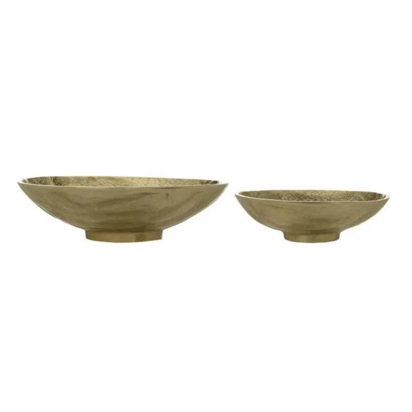 Eglo 427175 "Isesakı" Alüminyum Dekoratif Kase 2'Li Set 28cm Çapında