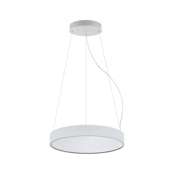 Eglo 63113 İç Mekan " Verucchıo " Gümüş Renk Dökme Çelik Sarkıt Lamba Ip20 Led Max: 48W  Çap: 60 Cm