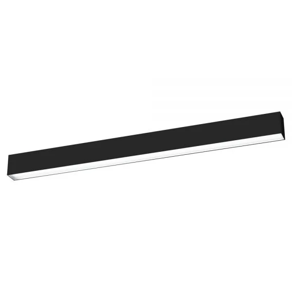 Eglo 66536 İç Mekan " Sealza " Siyah Anotlu Renk Alüminyum Sıva Üstü Monte Profil Lambası Ip20 Led Max: 25W En: 114 Cm