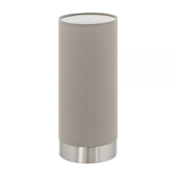 Eglo 95122 İç Mekan " Pasterı " Mat Nikel Renk Dökme Çelik Masa Aydınlatması Ip20 E27 Max: 1X40W  Çap: 12 Cm