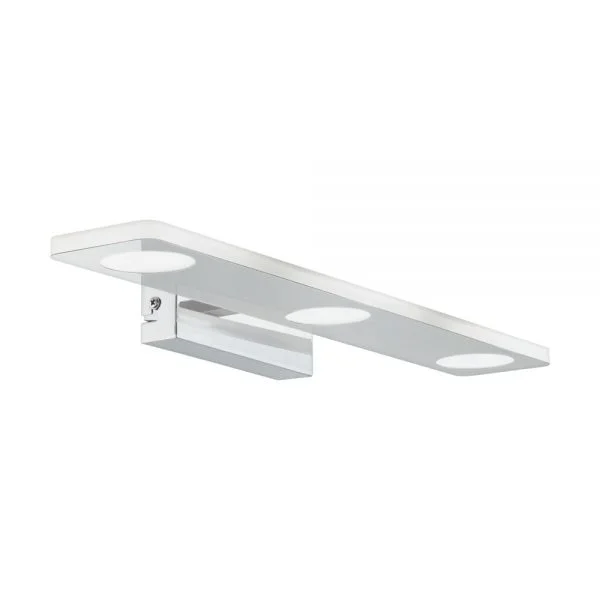 Eglo 96937 İç Mekan " Cabus " Krom Renk Dökme Çelik Duvar Aydınlatması Ip44 Led Max: 3X4,5W En: 45 Cm