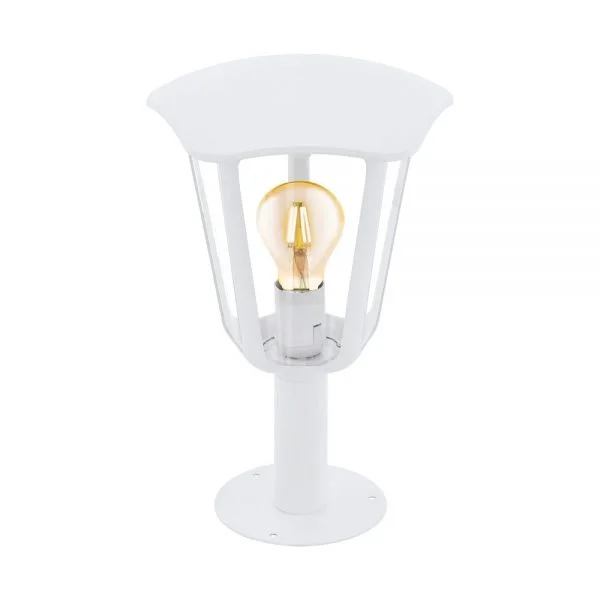 Eglo 98117 Dış Mekan " Monreale " Beyaz Alüminyum Döküm Baba Üstü Aydınlatma E27 Max: 1X60W Ip44 Boy: 33,5 Cm