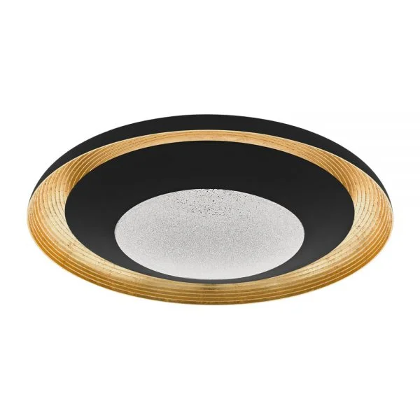 Eglo 98685 İç Mekan " Canıcosa 2 " Siyah, Altın Renk Plastik, Çelik Duvar / Tavan Aydınlatması Ip20 Led;Led;Led Max: 4X4,5W;3X4,5W;4X2,2W  Çap: 76,5 Cm