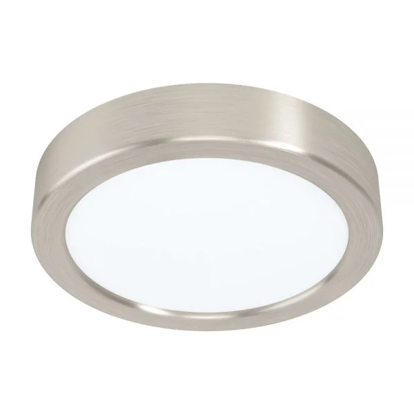 Eglo 99218 İç Mekan " Fueva 5 " Mat Nikel Renk Dökme Çelik Tavan Armatür Aydınlatması Ip20 Led Max: 11W  Çap: 16 Cm