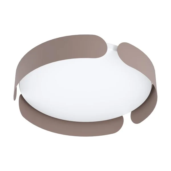 Eglo 99623 İç Mekan " Valcasotto " Mocha Renkleri Renk Dökme Çelik Tavan Aydınlatması Ip20 Led Max: 20W  Çap: 37 Cm