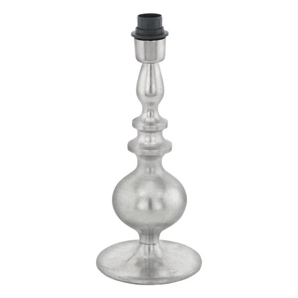 Eglo 49186 İç Mekan " Bedworth " Nikel Renk Alüminyum Döküm Masa Lambası Ip20 E27 Max: 1X60W  Çap: 16,5 Cm