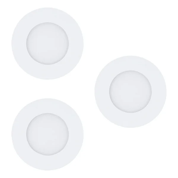 EGLO 94732 İç Mekan " FUEVA 1 "  beyaz Dökme metal Gömme   Aydınlatma.    Çap: 8,5 cm Delik çapı: 7,3 cm LED Duy: 3X2,7W Ampul dahildir. IP20 3000K 900 Lümen