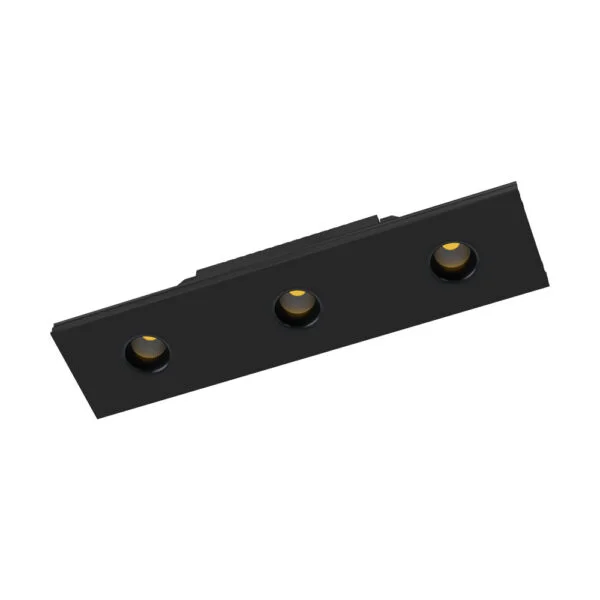 Eglo 98814 İç Mekan " Tp Downlıght " Linear Ray Spot Siyah Renk Alüminyum, Plastik Sistem Aydınlatması Ip20 Led Max: 3X3,5W En: 28,5 Cm