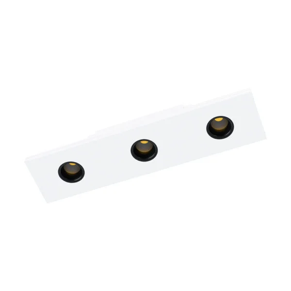 Eglo 98815 İç Mekan " Tp Downlıght " Linear Ray Spot Beyaz Renk Alüminyum, Plastik Sistem Aydınlatması Ip20 Led Max: 3X3,5W En: 28,5 Cm