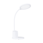 Eglo 900529 İç Mekan " Brolını " Beyaz Renk Plastik, Alüminyum Masa Lambası Ip20 Led Max: 2,1W  Çap: 15 Cm