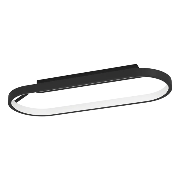 Eglo 900631 İç Mekan " Codrıales " Siyah Renk Alüminyum Led Tavan Lambası Ip20 Max: 27W En: 79 Cm