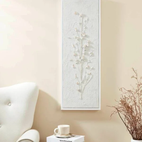 Eglo 423037 "Alamınos" Beyaz Gold 93X33cm Dekoratif Resim