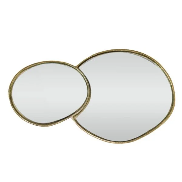 Eglo 425004 "Banı" Metal Dekoratif Gold Ayna 27,5cm Yüksekliğinde 45cm Uzunluğunda