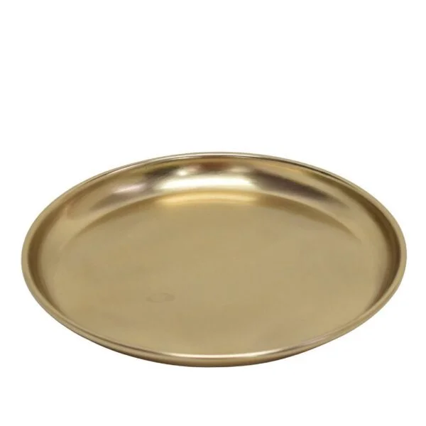 Eglo 427026 "Forleyet" Metal Gold Dekoratif Tepsi 20,5cm Çapında