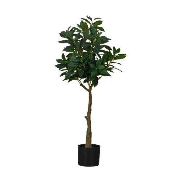 Eglo 428022 "Yubetsu" Yeşil, Siyah Dekoratif Saksıda Bitki 100cm Yüksekliğinde 40cm Çapında