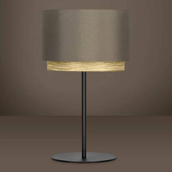 Eglo 390123 İç Mekan " Marchena " Siyah Renk Dökme Çelik Masa Lambası Ip20 E27 Max: 1X40W  Çap: 32 Cm