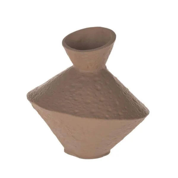 Eglo 421156 "Cantılan" Kum Rengi Metal Vazo 16cm Yüksekliğinde