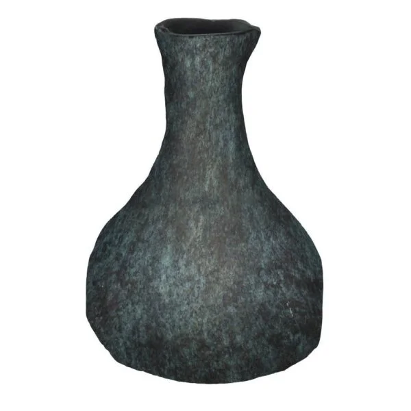 Eglo 421166 "Malımono" Yeşil Patine Metal Vazo 25cm Yüksekliğinde