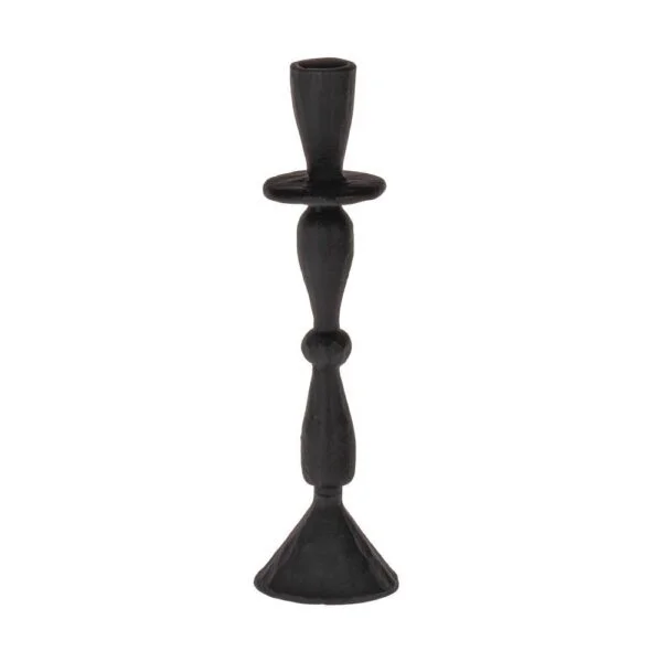 Eglo 422109 "Jellıcoe" Siyah Metal Şamdan- Mumluk 24cm Yüksekliğinde