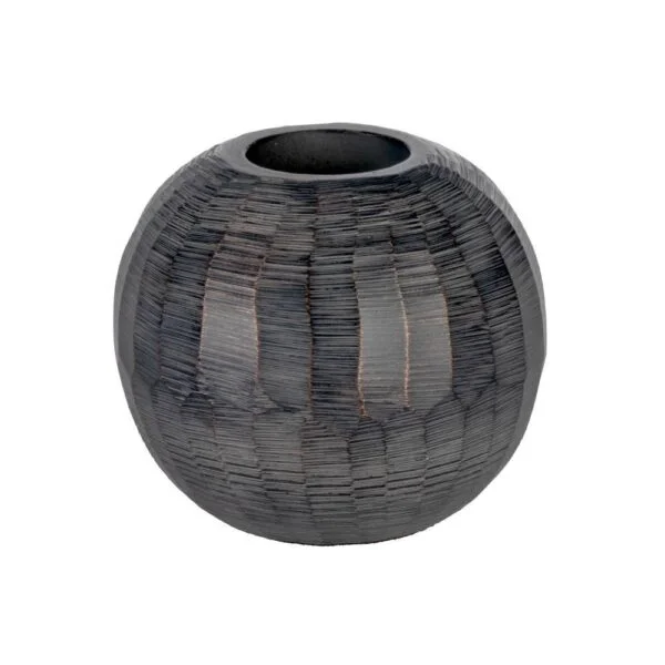 Eglo 422232 "Fanambana" Gri Metal Şamdan- Mumluk 10cm Çapında