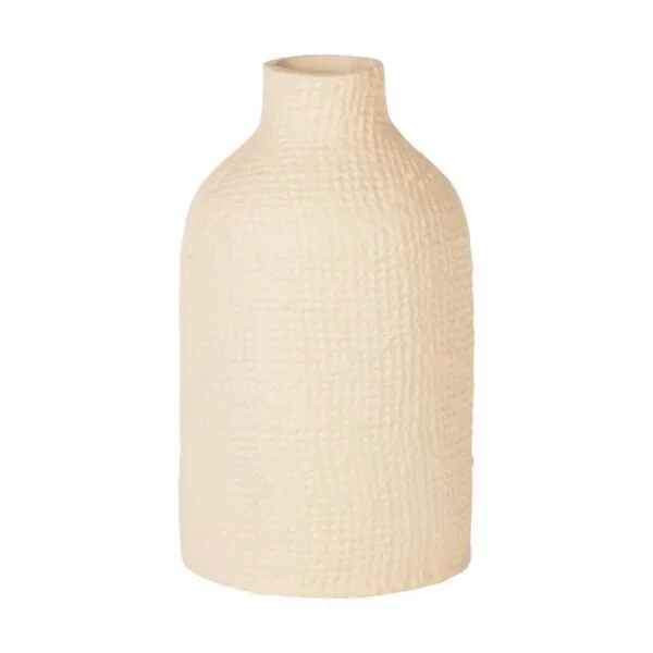 Eglo 421139 "Sıbagat" Krem-Beyaz Metal Vazo 19,5cm Yüksekliğinde