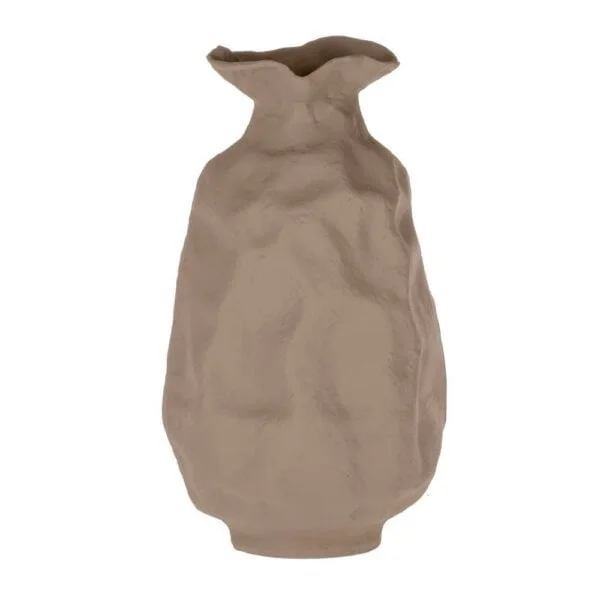 Eglo 421144 "Tulunan" Kum Rengi Metal Vazo 42cm Yüksekliğinde
