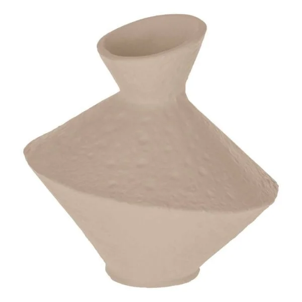 Eglo 421157 "Cantılan" Krem-Beyaz Metal Vazo 16cm Yüksekliğinde