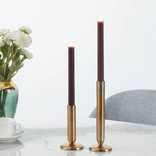 Eglo 422215 "Antanabe" 2'Li Set Kırmızı Led Mum 24,5cm Yüksekliğinde