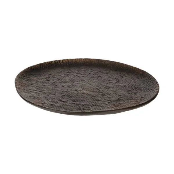 Eglo 427152 "Forleyet" Siyah, Bakır Metal Dekoratif Tepsi 26,5cm Çapında