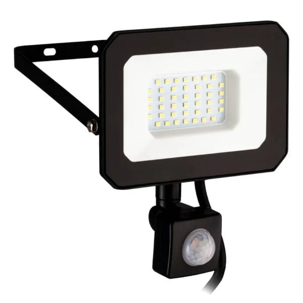 Eglo 74016 Dış Mekan " Rısacca-E " Siyah Alüminyum Sensörlü Spotlight Aydınlatma Led Max: 30W Ip44 Boy: 10 Cm   