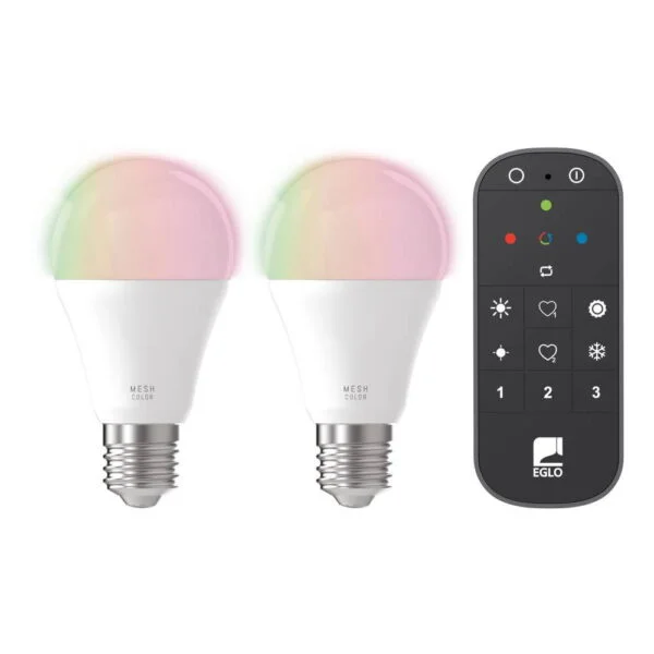 Eglo 110311 E27 Led 9W 2700K-6500K 806 Lümen 2'Li Paket Kumandalı