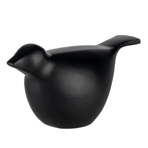Eglo 427304 "Marovato" Metal Siyah Kuş Dekoratif Obje 12,5cm Yüksekliğinde 24cm Uzunluğunda