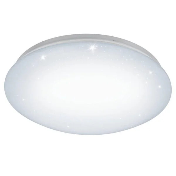 Eglo 96028 İç Mekan " Gıron-S " Beyaz Renk Dökme Çelik Duvar / Tavan Aydınlatması Ip20 Led Max: 15W  Çap: 38,5 Cm