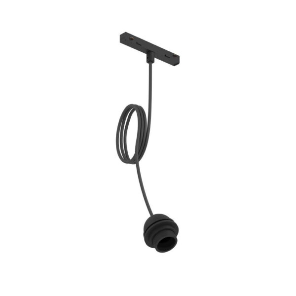 Eglo 901644 "EASYT E27 ADAPTER" Siyah Ray Spot Sarkıt E27 Duylu